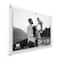 Wexel Art Double Panel Clear Acrylic Floating Wall Frame with Silver Hardware